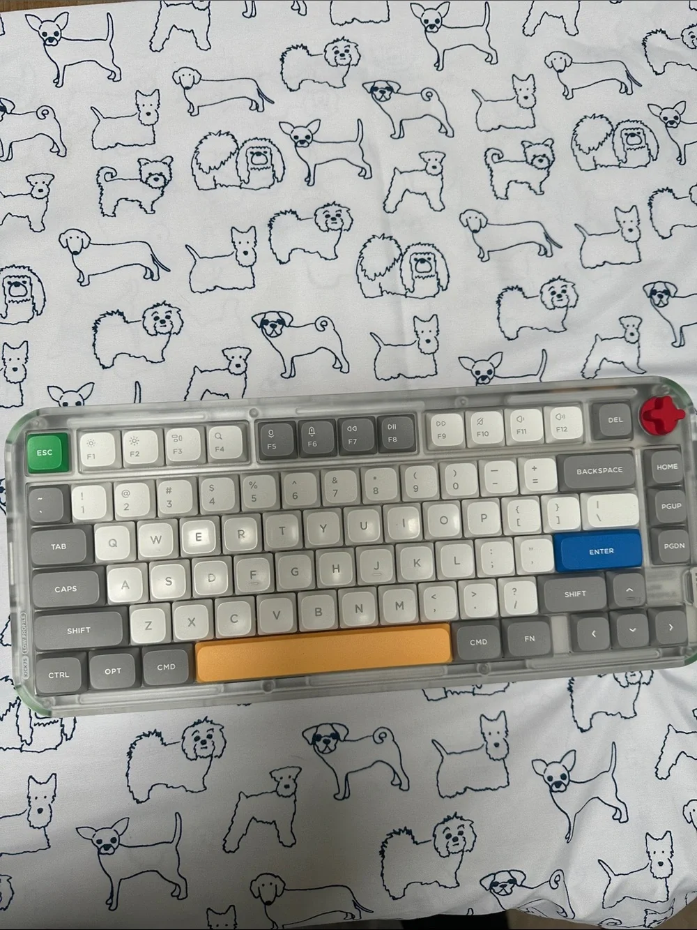Nuphy Kick 75 with Silver Nano switches